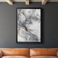 Marble Trance - Modern Framed Canvas Print