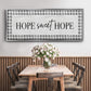 Hope Sweet Hope - Floater Framed Canvas Print