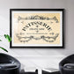 Antique French Label I - Modern Framed Art Print