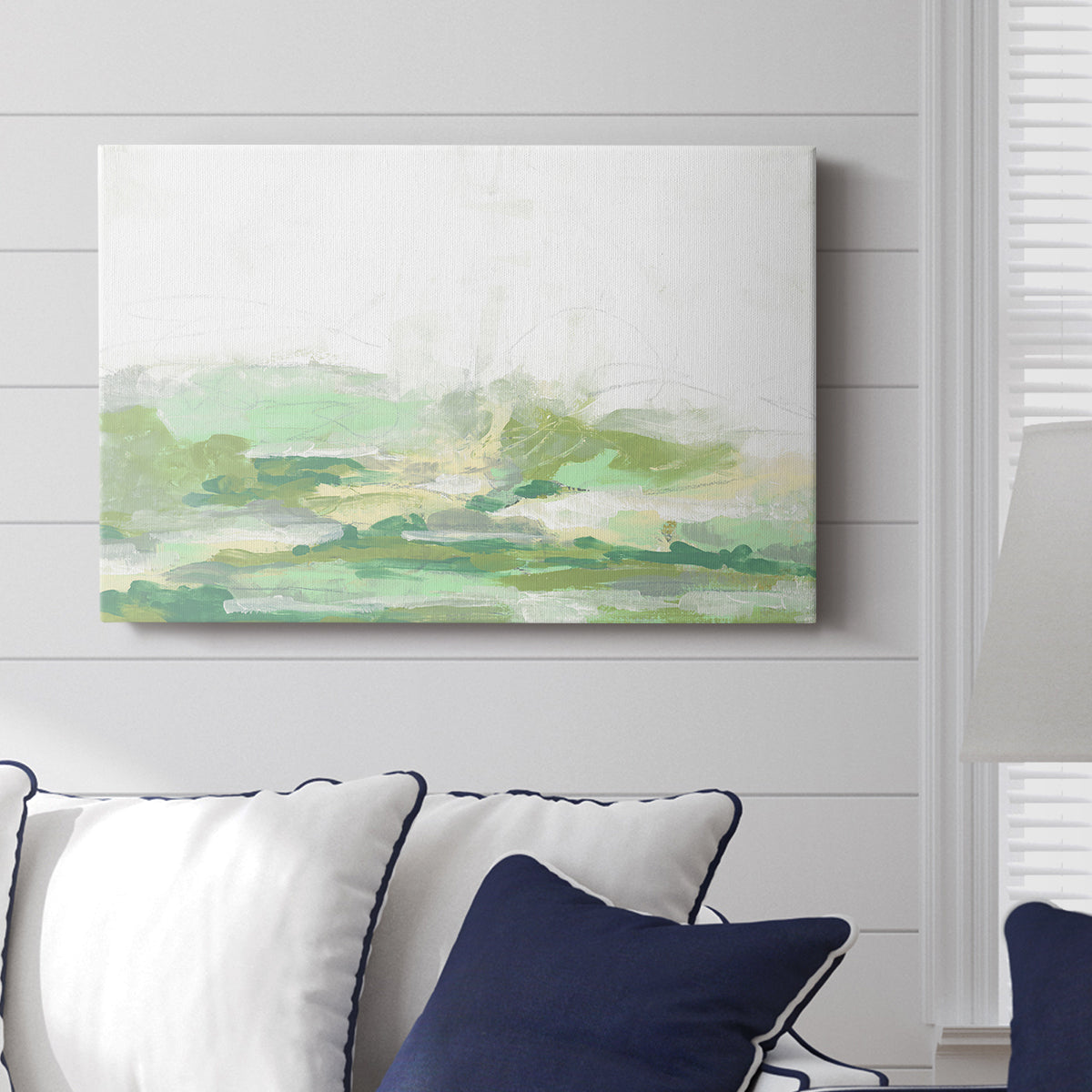 Green Mist Vista I - Canvas Art Print