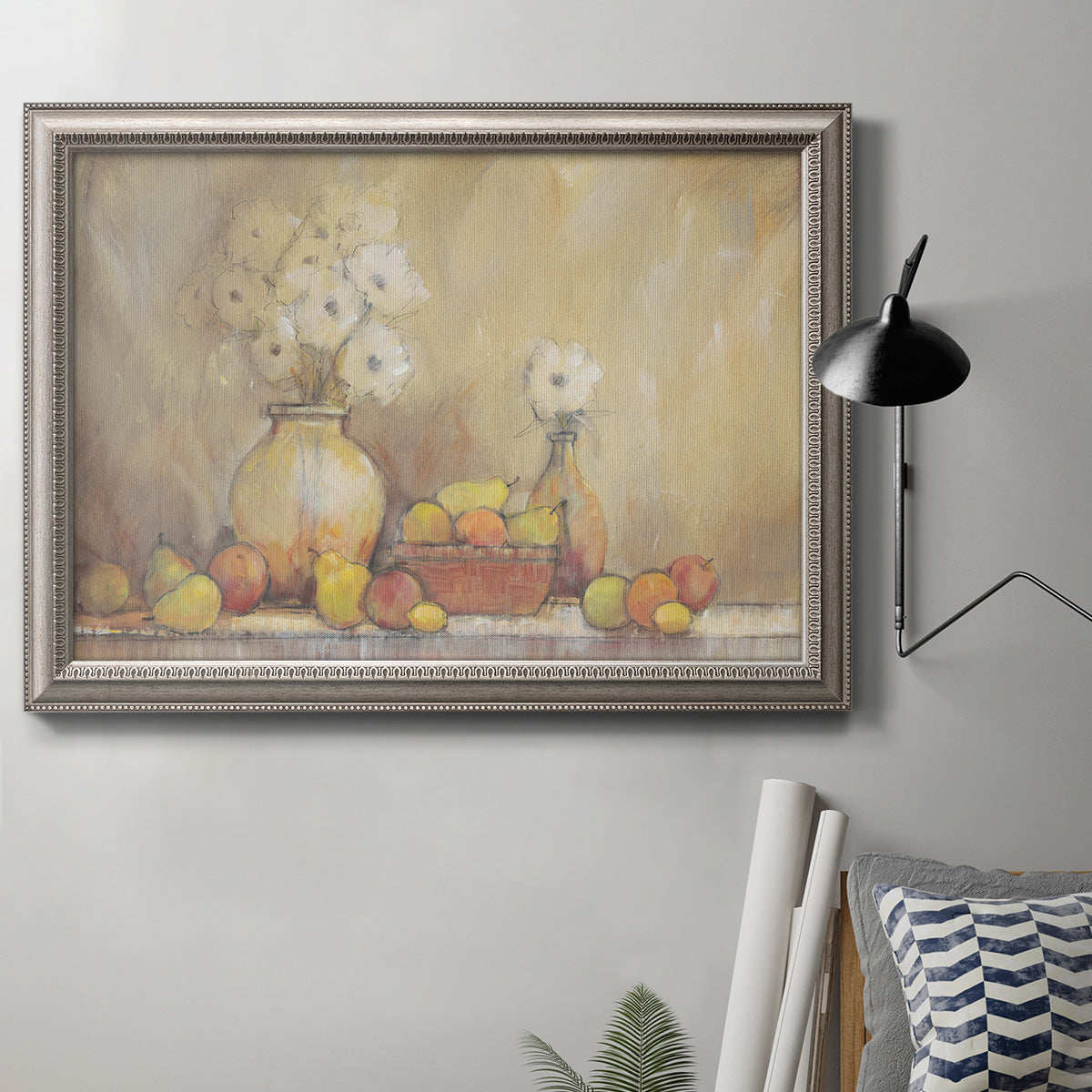 Minimalist Still Life Study II Premium Framed Canvas- Ready to Hang