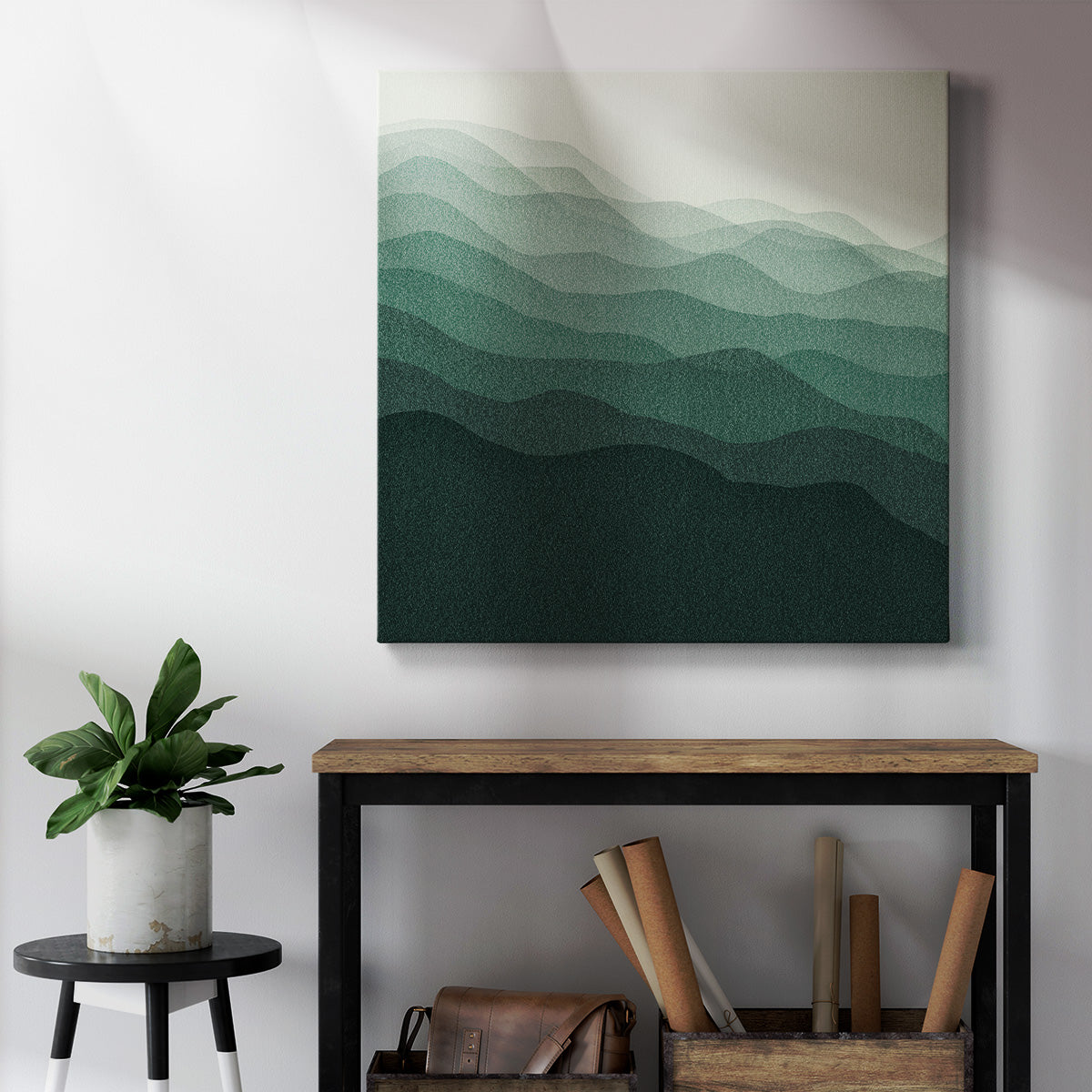 Gradient Scape III - Canvas Art Print