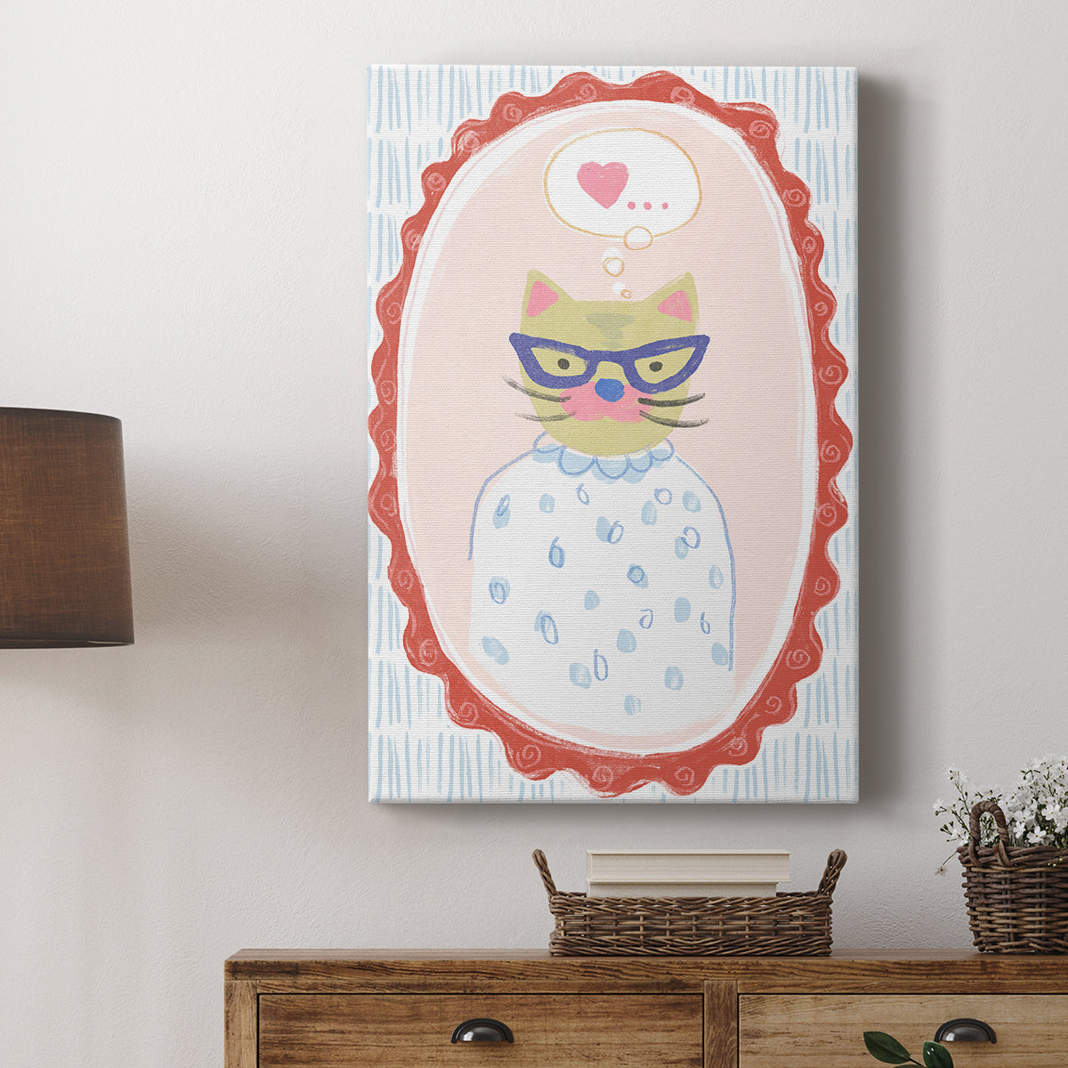 Cameo Characters Collection B - Canvas Art Print