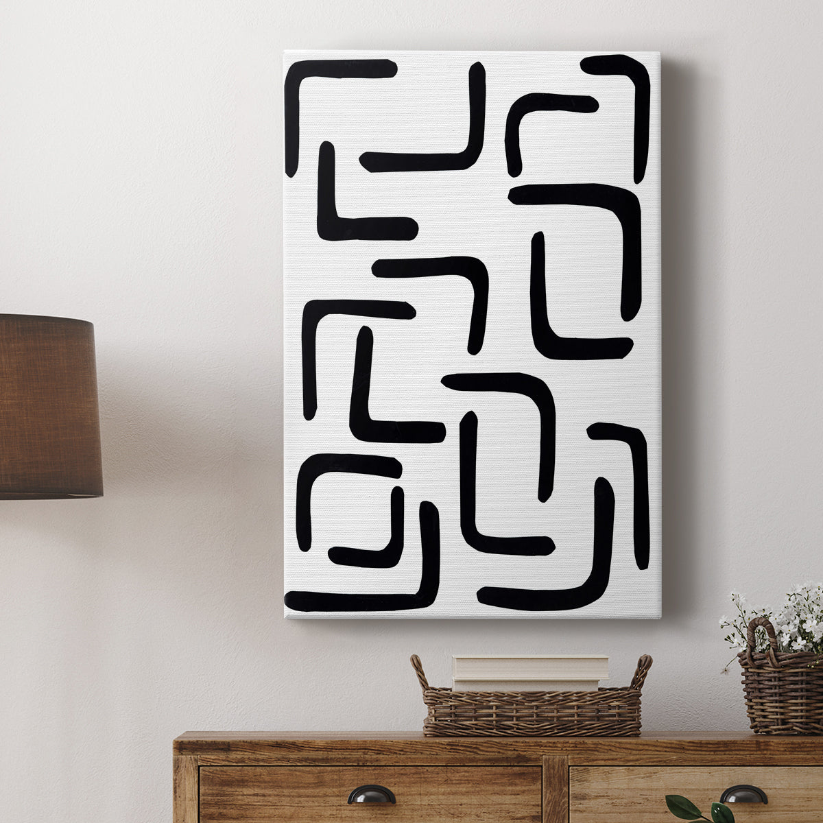 Shuffle III - Canvas Art Print