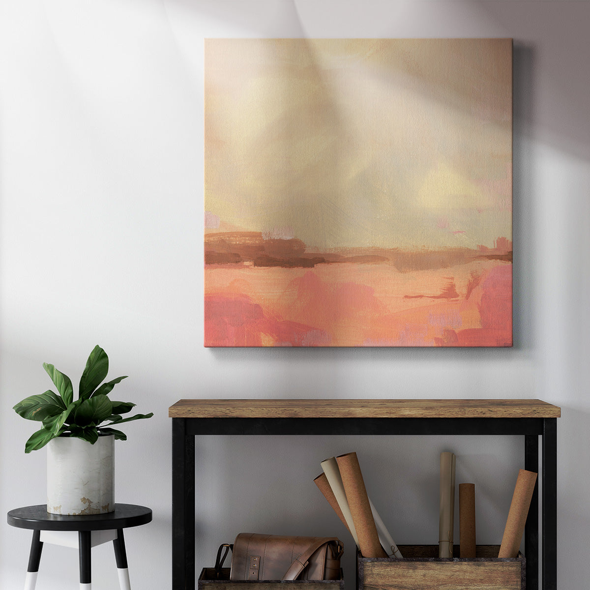 Salt Lake Sunrise I - Canvas Art Print