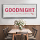 Princess Goodnight - Floater Framed Canvas Print