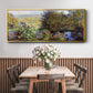 The Corner of the Garden at Montgeron, 1876 - Floater Framed Canvas Print