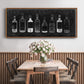 Wine Cellar - Floater Framed Canvas Print