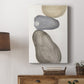River Rocks Contour II - Canvas Art Print