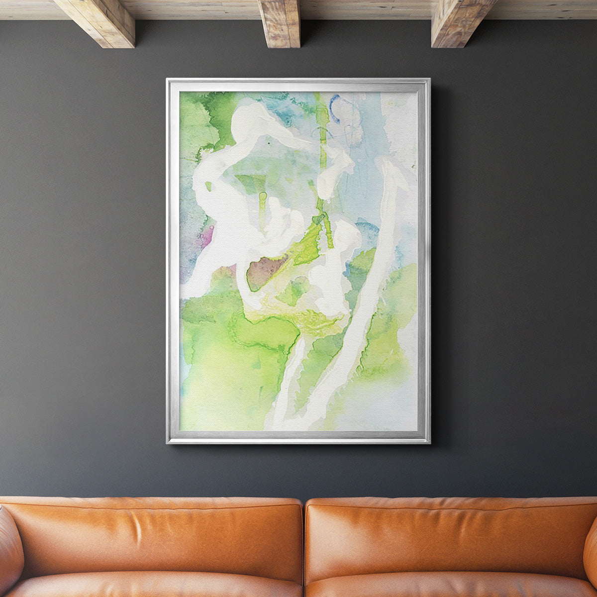 Rising Above II - Modern Framed Canvas Print