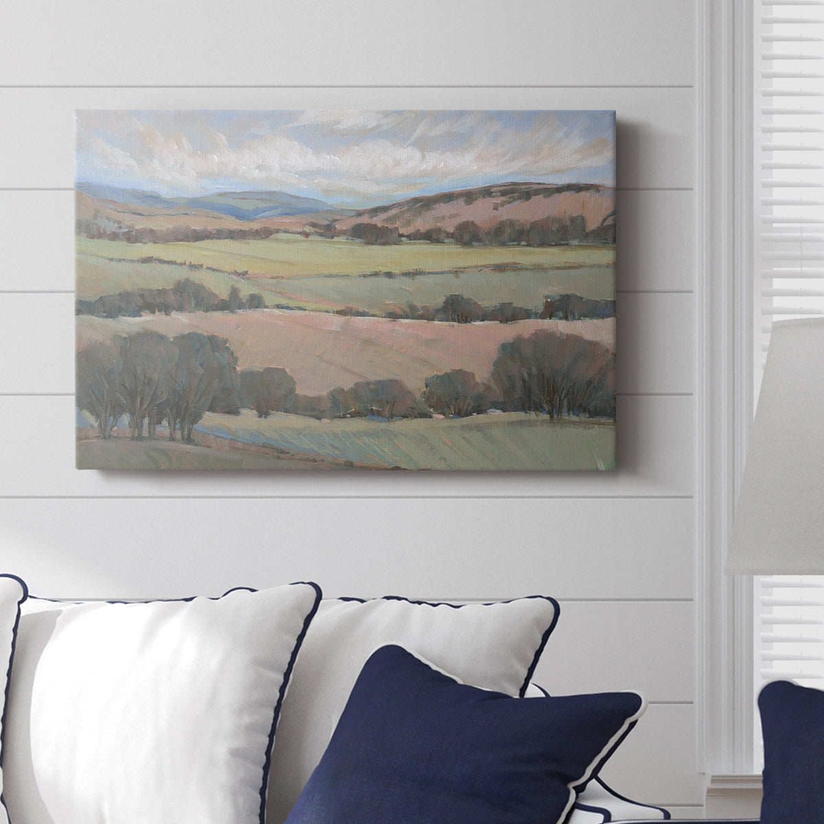 Hilly Countryside I - Canvas Art Print