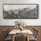 City of Cleveland - Floater Framed Canvas Print