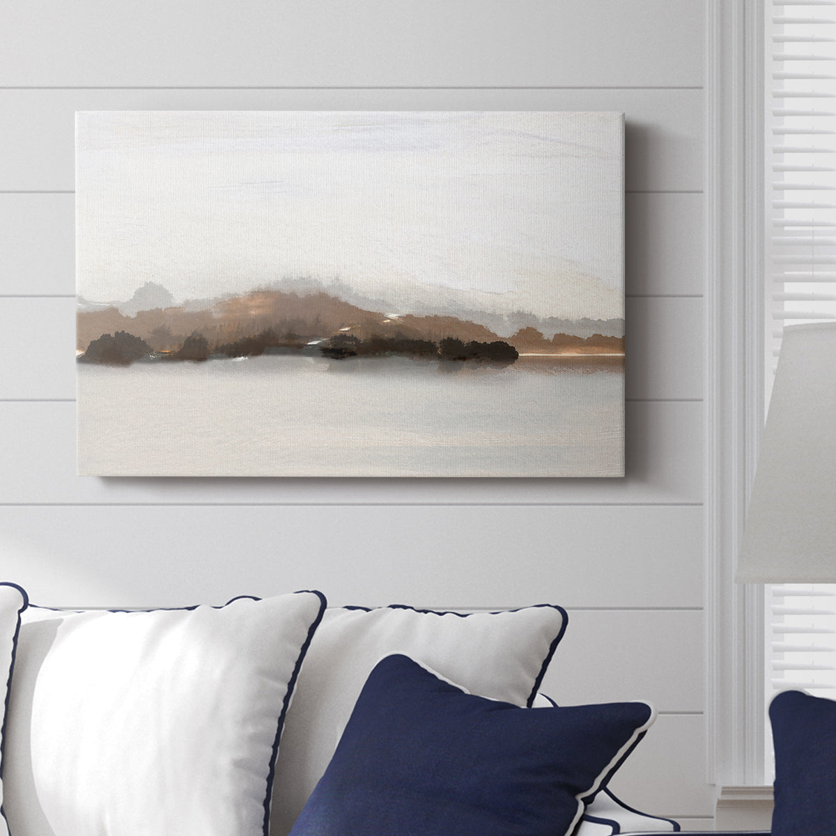 Slauson Mountain at Dusk - Canvas Art Print