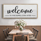 Welcome Ever After - Floater Framed Canvas Print