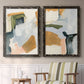 Palette Meld I - Premium Framed Canvas 2 Piece Set - Ready to Hang