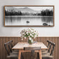 Mountain Reflection - Floater Framed Canvas Print