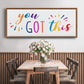 Rainbow Got This - Floater Framed Canvas Print