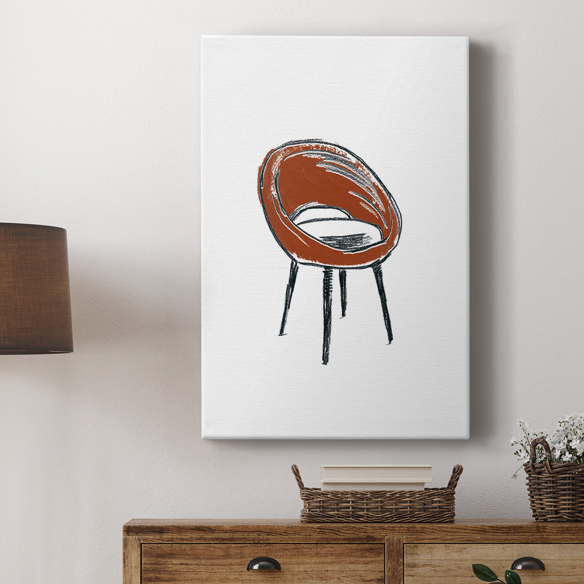 Take a Seat V - Canvas Art Print