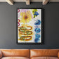 Flower Power I - Modern Framed Canvas Print