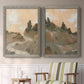 Hillside Walking Path I - Premium Framed Canvas 2 Piece Set - Ready to Hang