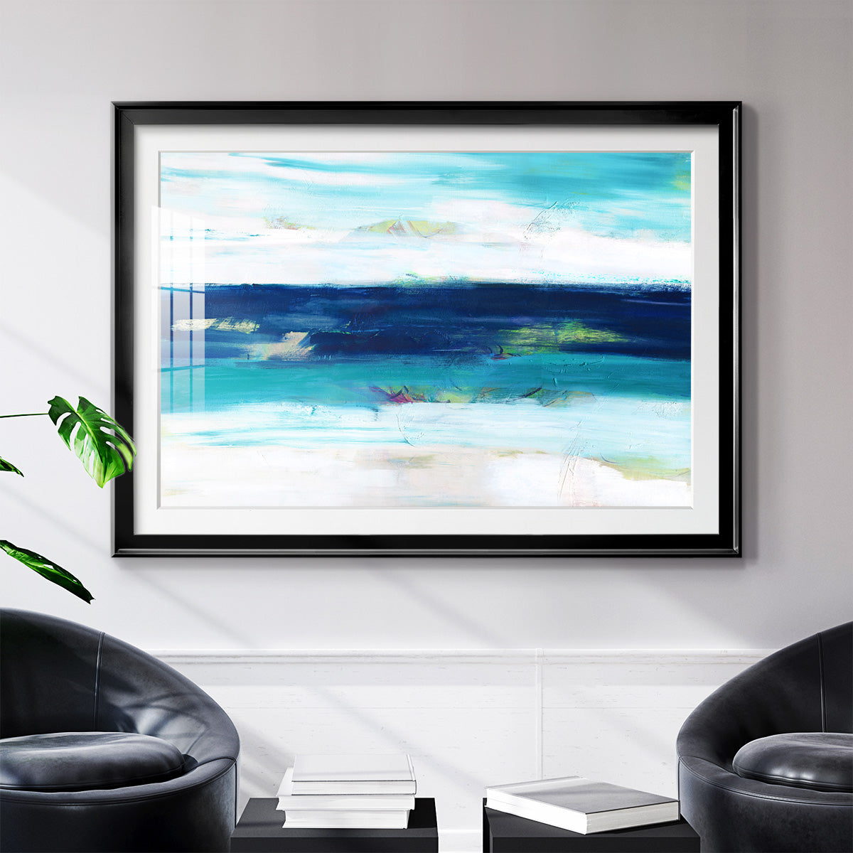 Above Us Only Sky - Modern Framed Art Print