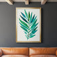 Palm Frond Flow I - Modern Framed Canvas Print