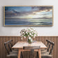 Island Calm - Floater Framed Canvas Print