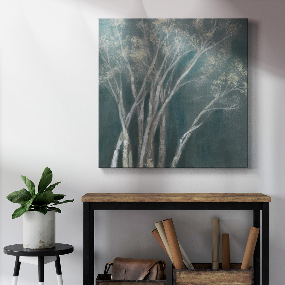 Ethereal Birches II - Canvas Art Print