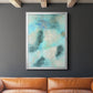 Blue Shift II - Modern Framed Canvas Print