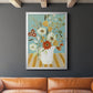 Joyful Blossoms I - Modern Framed Canvas Print