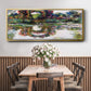 Rose Flowered Arches at Giverny, 1913 - Floater Framed Canvas Print