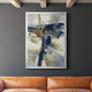 Blast - Modern Framed Canvas Print