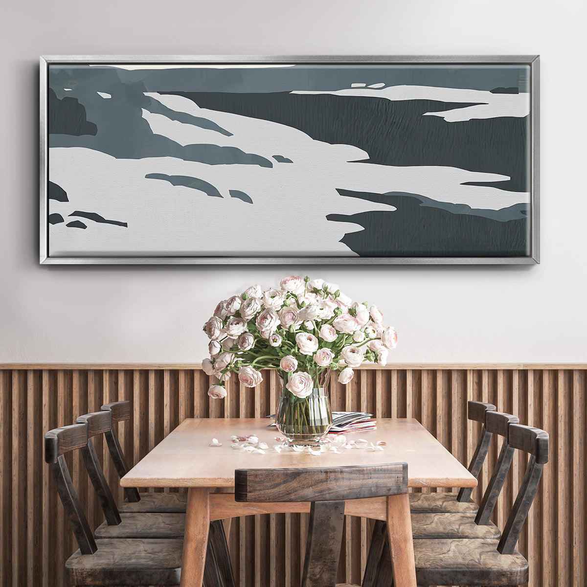 Cutter Island III - Floater Framed Canvas Print