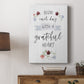 Grateful Heart - Canvas Art Print