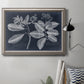 Foliage on Navy V Premium Framed Canvas- Ready to Hang