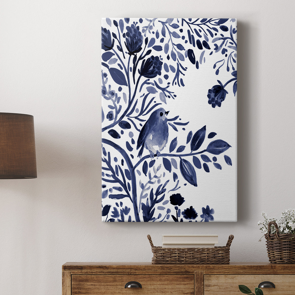 Indigo Song I - Canvas Art Print
