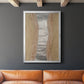 Silver Lake II - Modern Framed Canvas Print