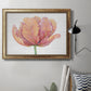 Single Pink Bloom I Premium Framed Canvas- Ready to Hang