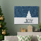 Joy Snowflake - Premium Gallery Wrapped Canvas  - Ready to Hang