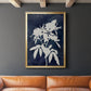 Indigo Botanical I Revisited - Modern Framed Canvas Print