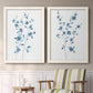 Blue Blossom I - Premium Framed Canvas 2 Piece Set - Ready to Hang