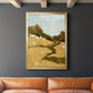 Scattered Sheep II - Modern Framed Canvas Print