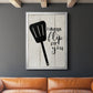 Flip For You - Modern Framed Canvas Print