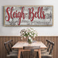 Sleigh Bells - Floater Framed Canvas Print