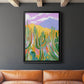 Lavender Desert I - Modern Framed Canvas Print