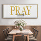 Pray Continually - Floater Framed Canvas Print