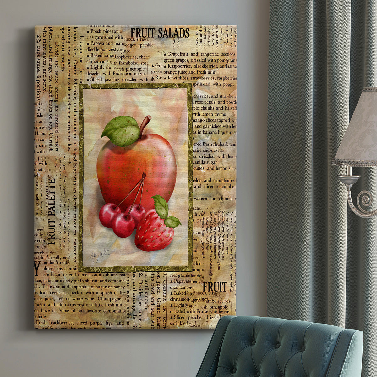 Mixed Fruit I - Canvas Art Print