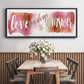 Love is the Answer - Floater Framed Canvas Print