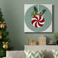 Peppermint Snowman Collection C-Premium Gallery Wrapped Canvas - Ready to Hang