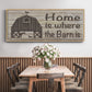 Home & Farm III - Floater Framed Canvas Print